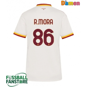 AS Roma Rodrigo Mora #86 Replik Auswärtstrikot Damen 2026-27 Kurzarm